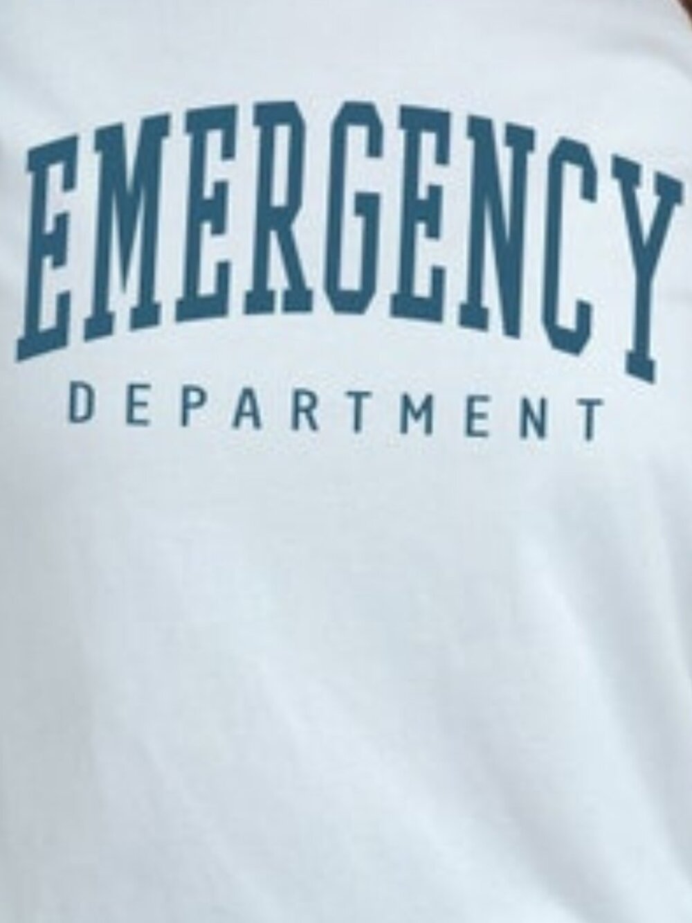 Emergency Department T-Shirt - Retro ER ED Nurse Shirt - Emergency Room Tee 257 - Picture 2 of 5